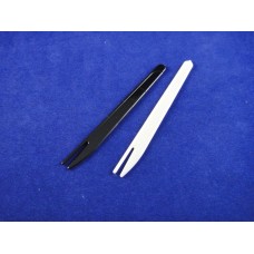 PS Cake Fork-knife, Milky, Black color